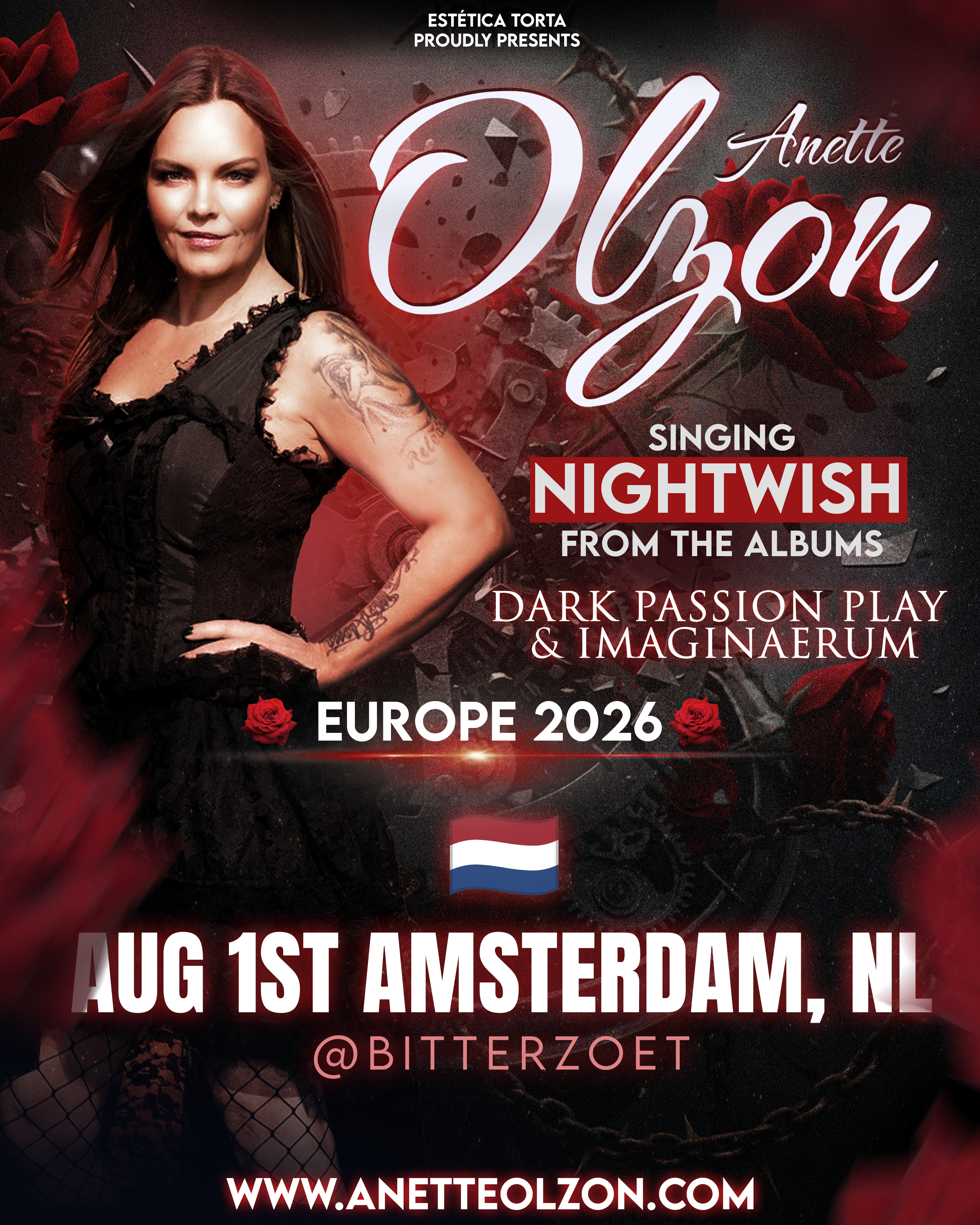 AUG/01 - ANETTE OLZON - Amsterdam, Netherland