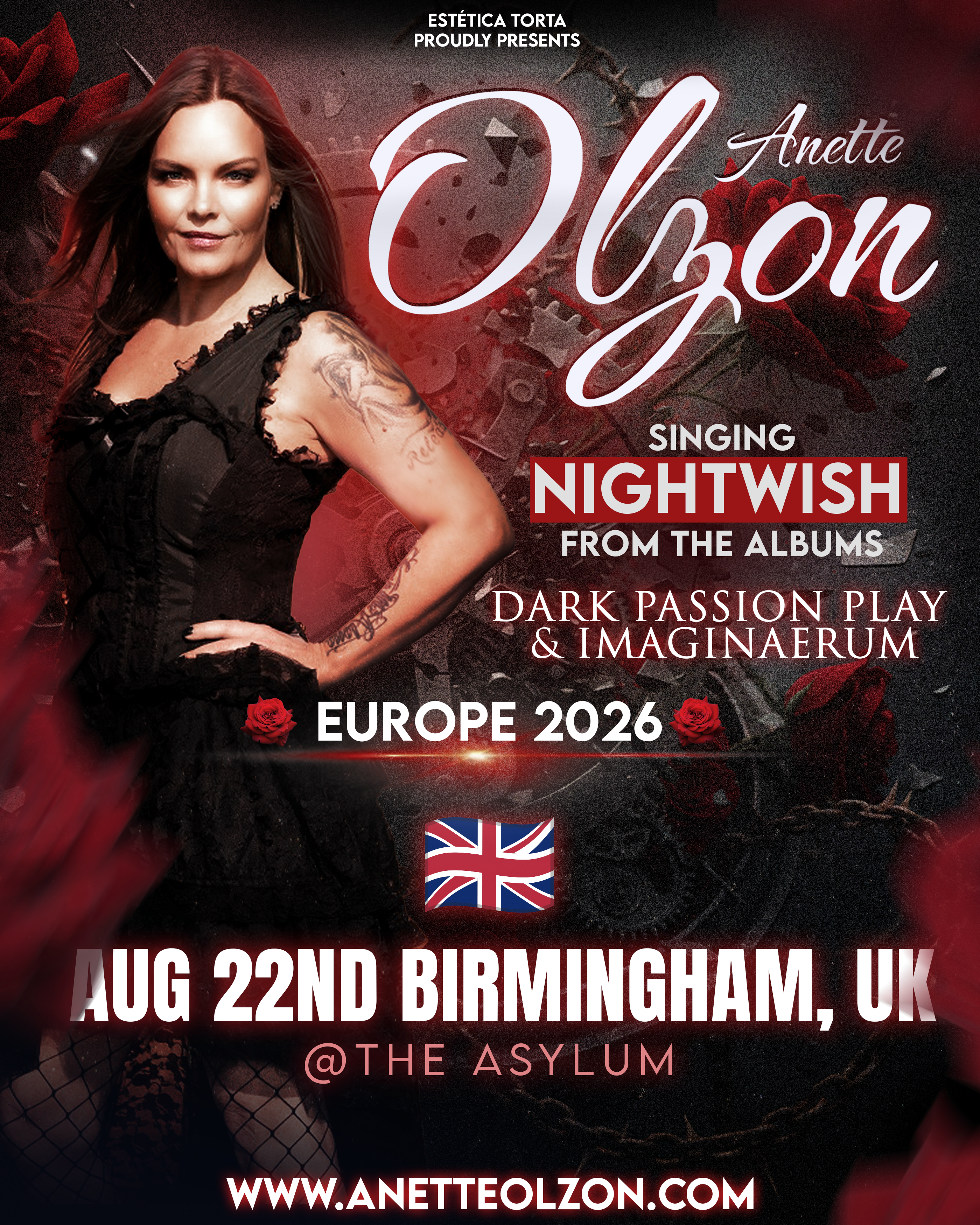 AUG/22 - ANETTE OLZON - Birmingham, United Kingdom