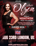 AUG/23 - ANETTE OLZON - London, United Kingdom