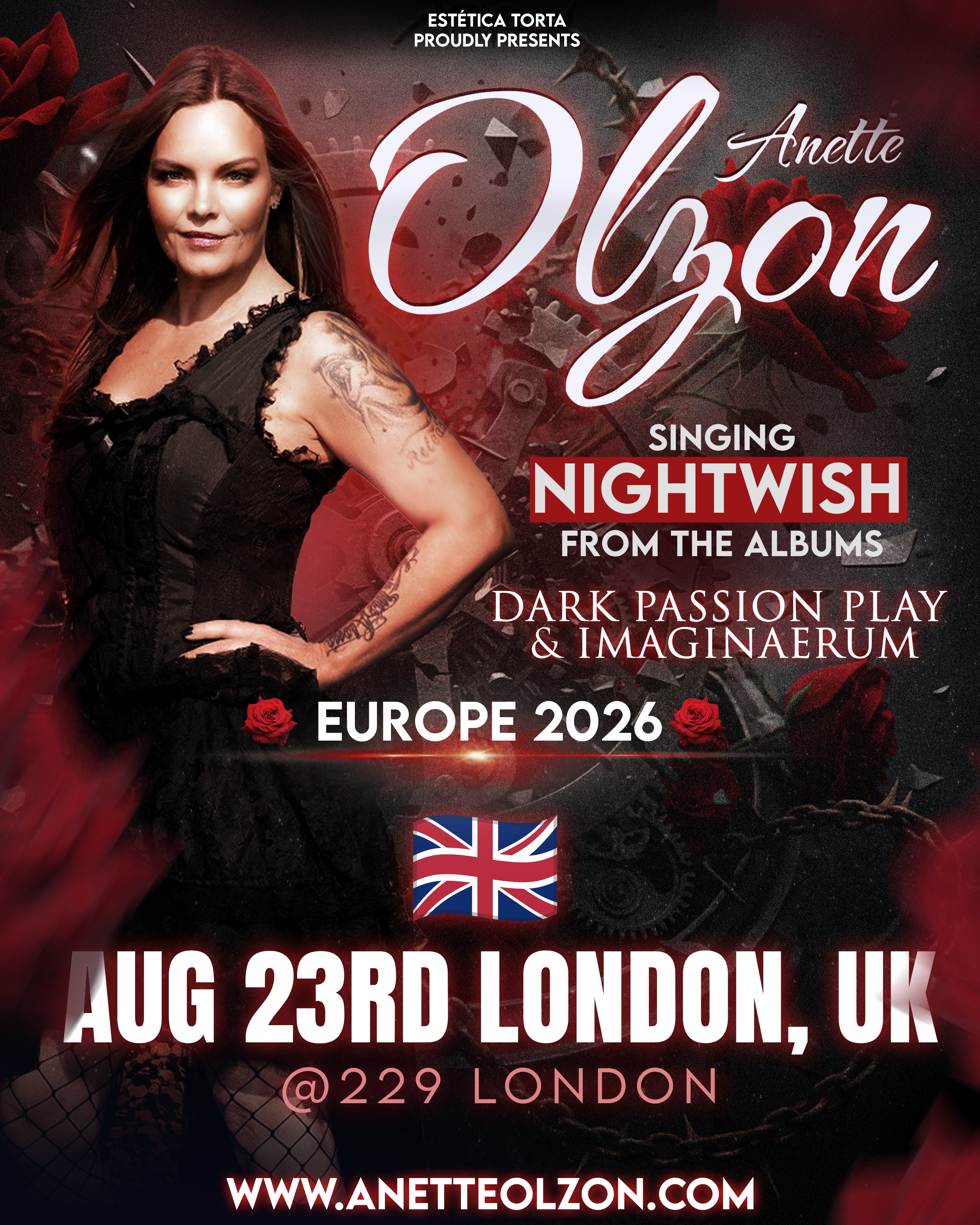 AUG/23 - ANETTE OLZON - London, United Kingdom