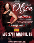 AUG/27 - ANETTE OLZON - Madrid, Spain