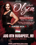 AUG/08 - ANETTE OLZON - Budapest, Magyarország