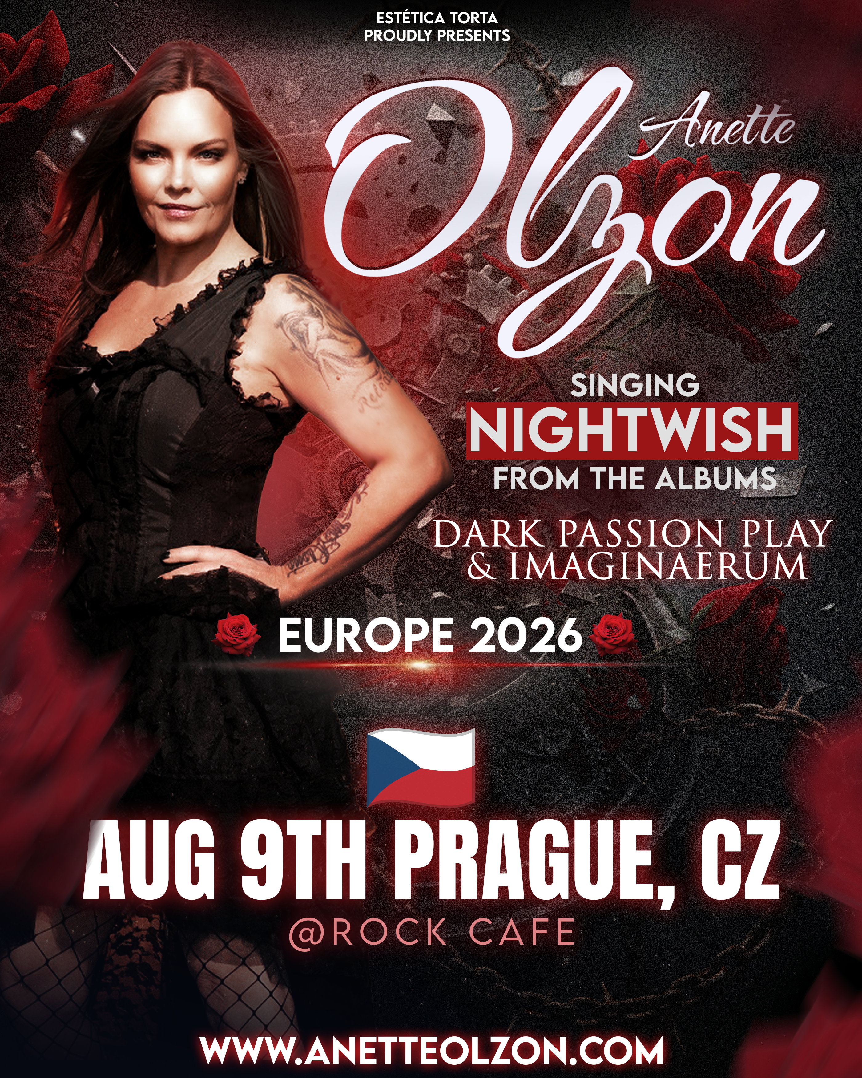 AUG/09 - ANETTE OLZON - Praha, Česká Republika