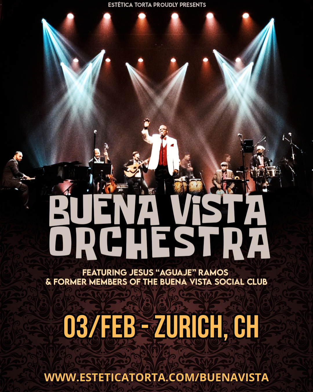 FEB/03 - BUENA VISTA ORCHESTRA - Zürich, Schweiz