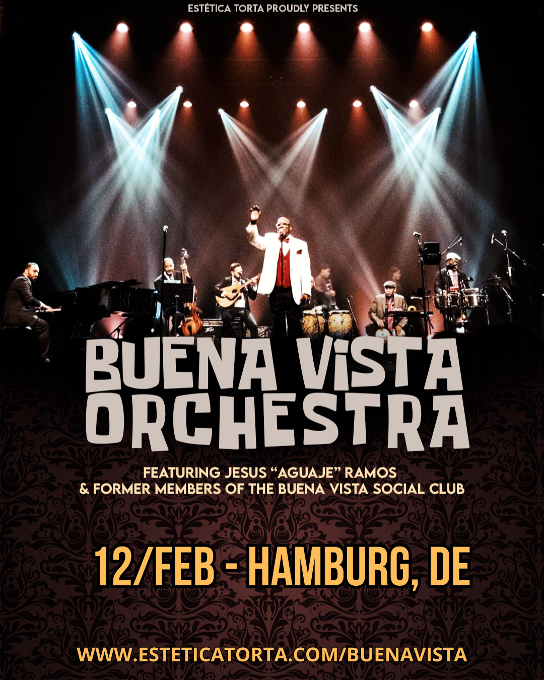 FEB/12 - BUENA VISTA ORCHESTRA - Hamburg, Deutschland