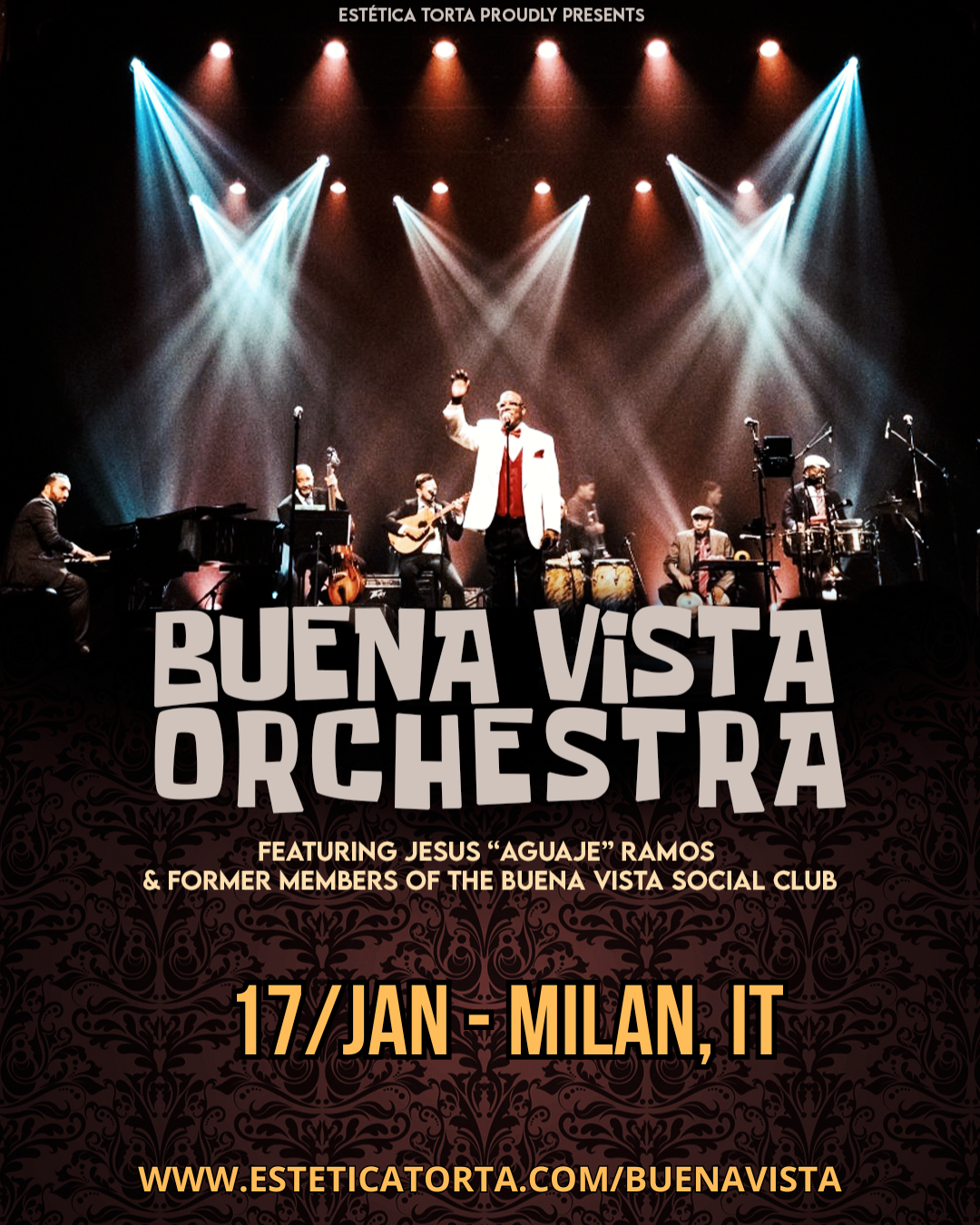 JAN/17 - BUENA VISTA ORCHESTRA - Milano, Italia