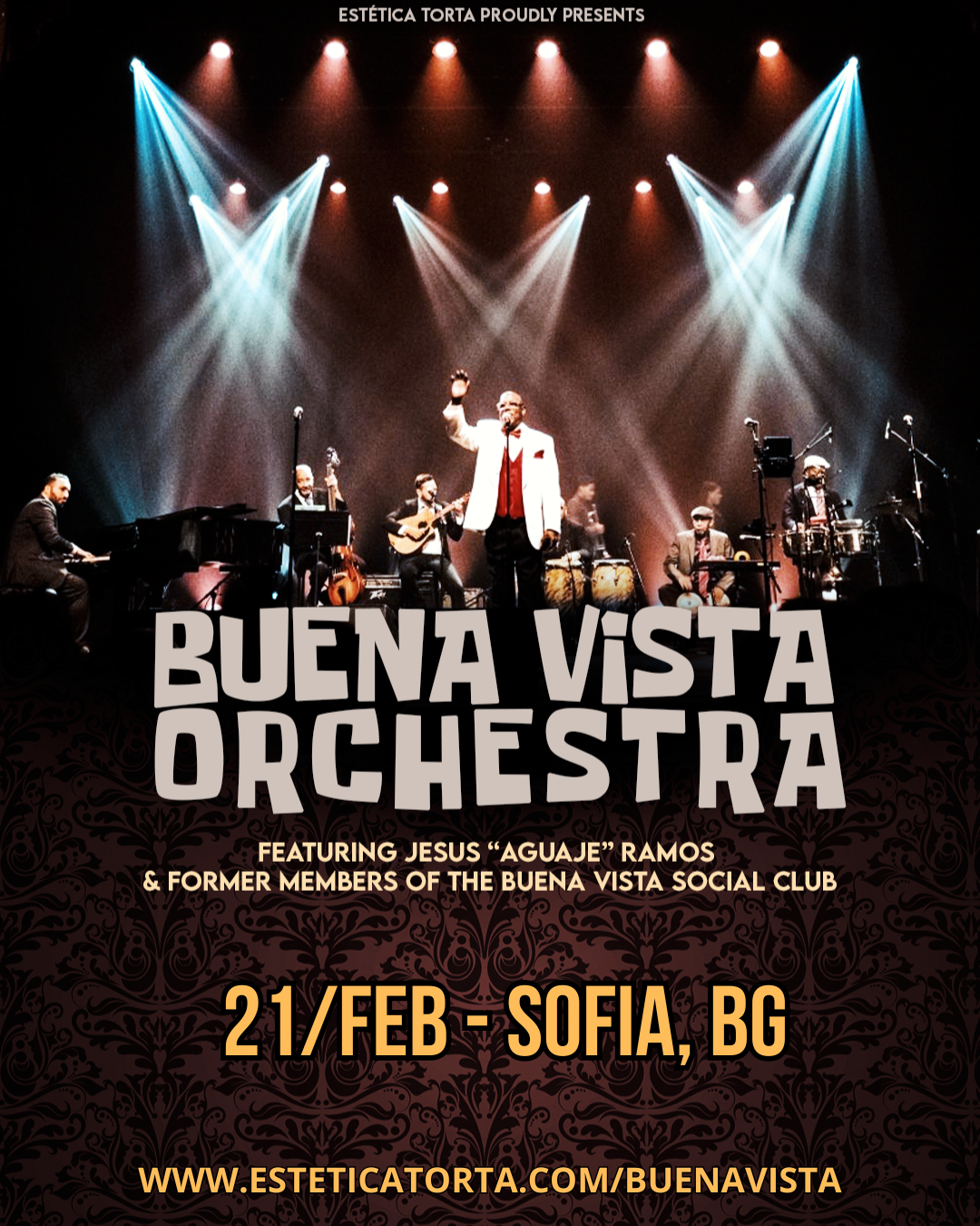 FEB/21 - BUENA VISTA ORCHESTRA - Sofiya, Bŭlgariya