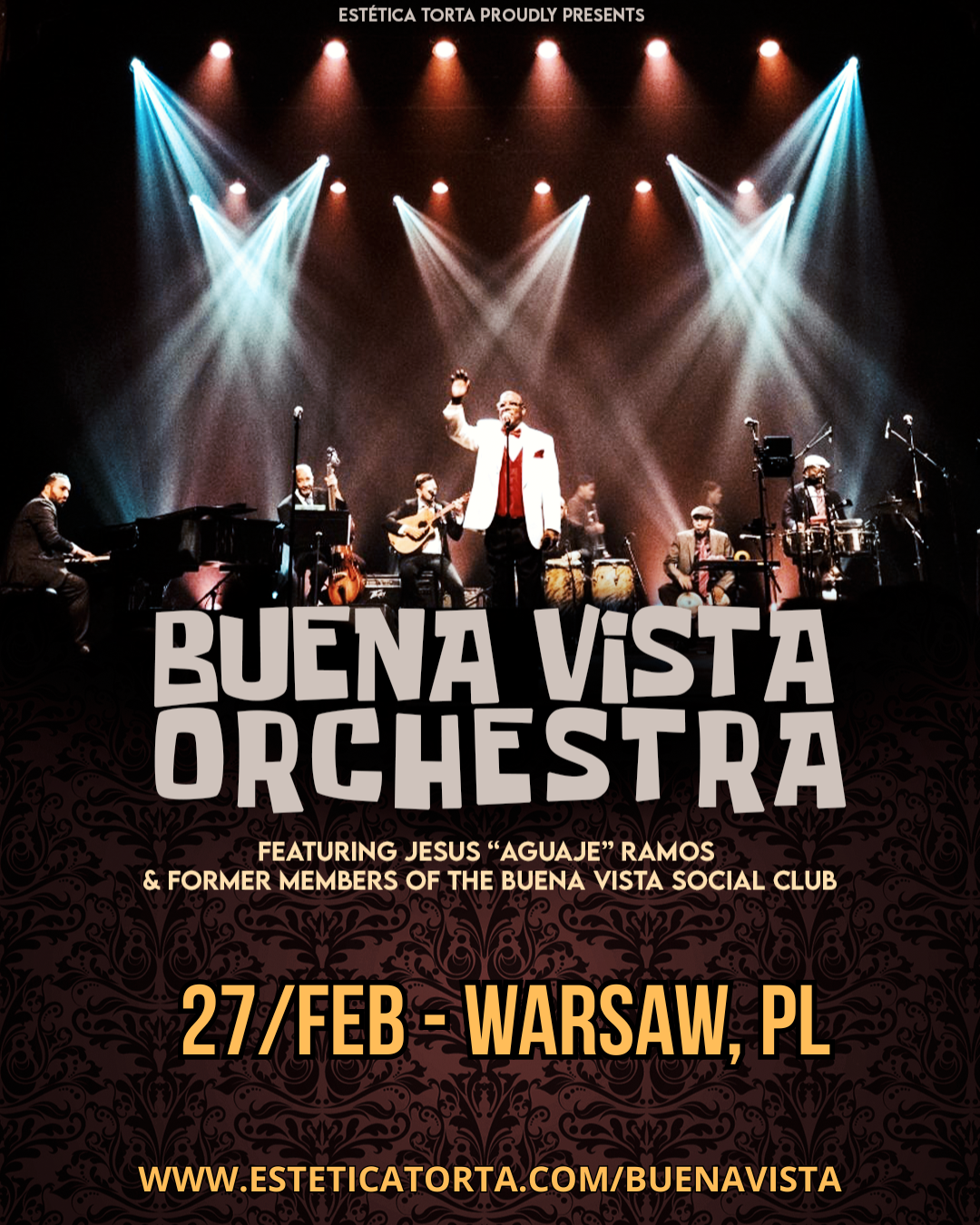 FEB/27 - BUENA VISTA ORCHESTRA - Warszawa, Polska