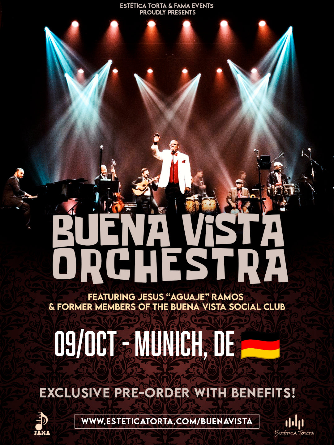 OCT/09 - BUENA VISTA ORCHESTRA - München, Deutschland