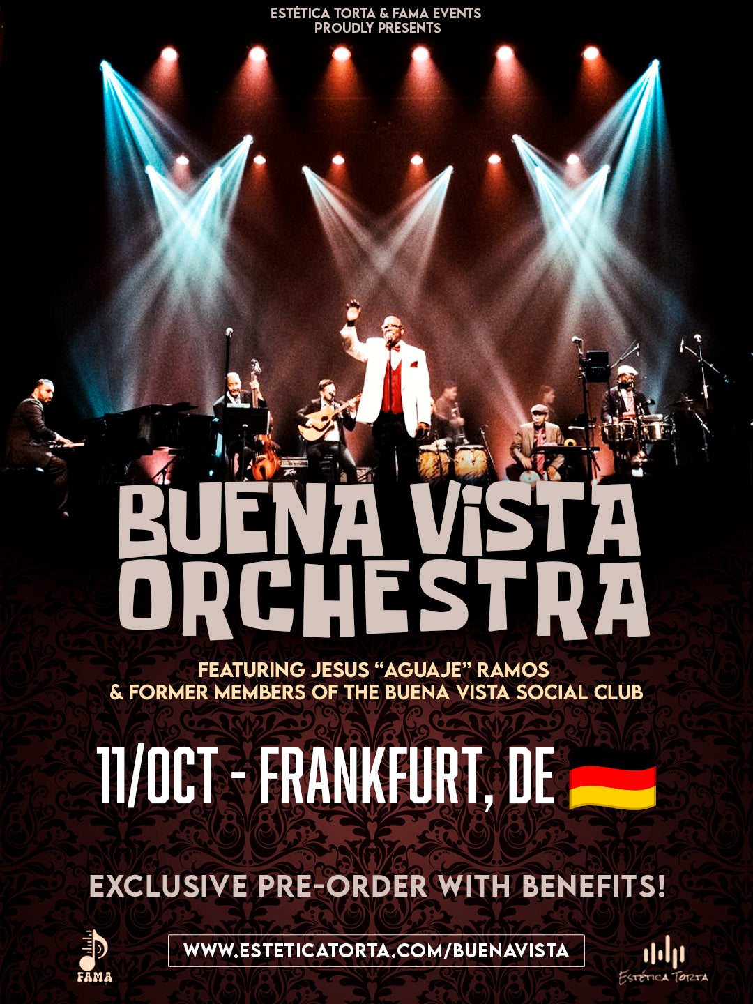 OCT/11 - BUENA VISTA ORCHESTRA - Frankfurt, Deutschland