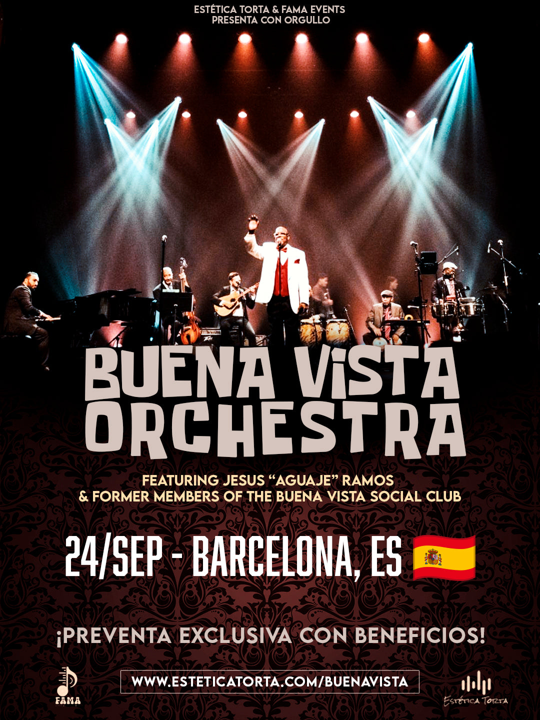 SEP/24 - BUENA VISTA ORCHESTRA - Barcelona, España
