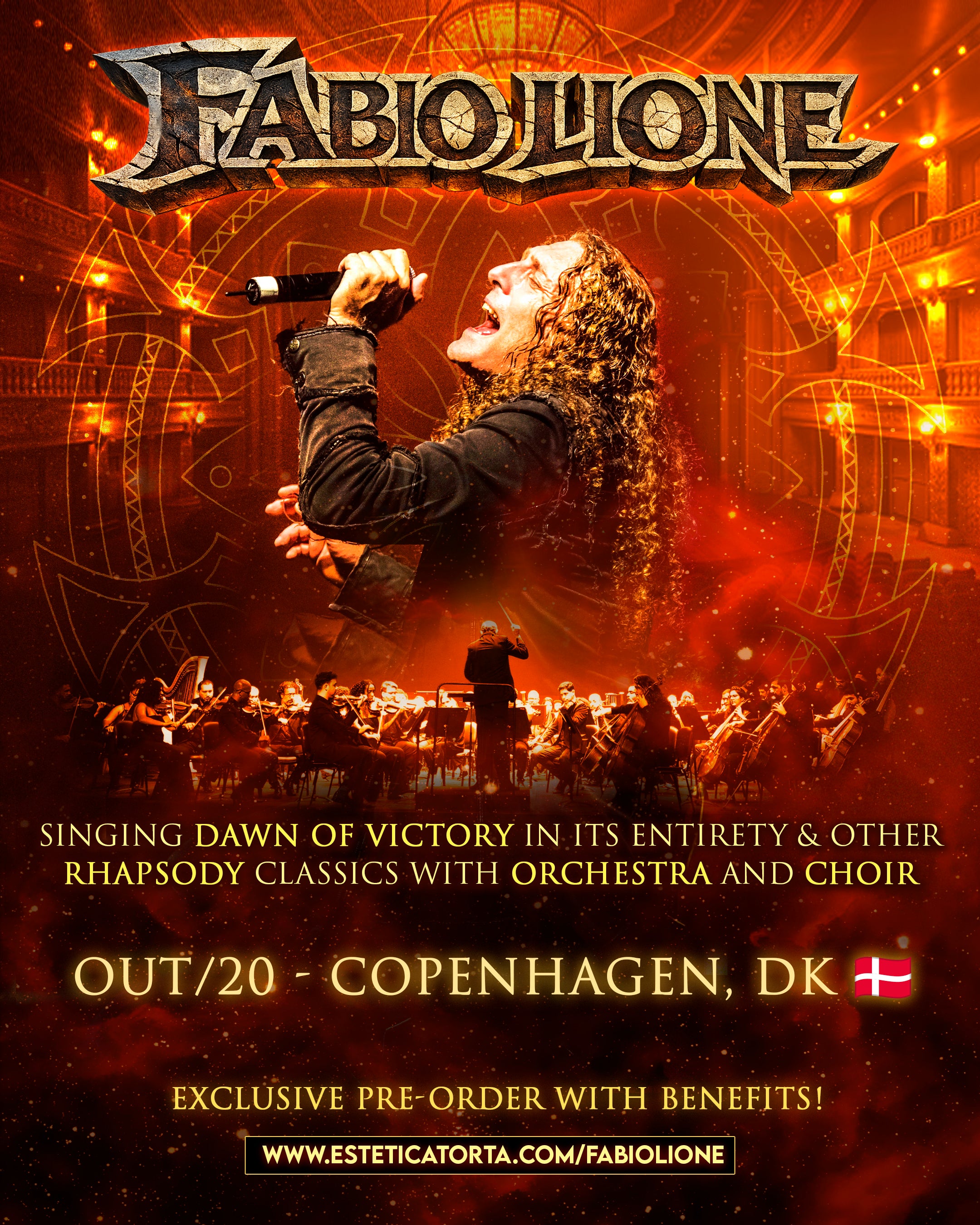 OCT/20 - FABIO LIONE & ORCHESTRA - København, DK