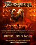 OCT/18 - FABIO LIONE & ORCHESTRA - Oslo, NO