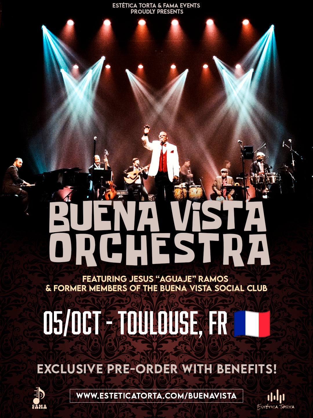 OCT/05 - BUENA VISTA ORCHESTRA - Tolouse, France