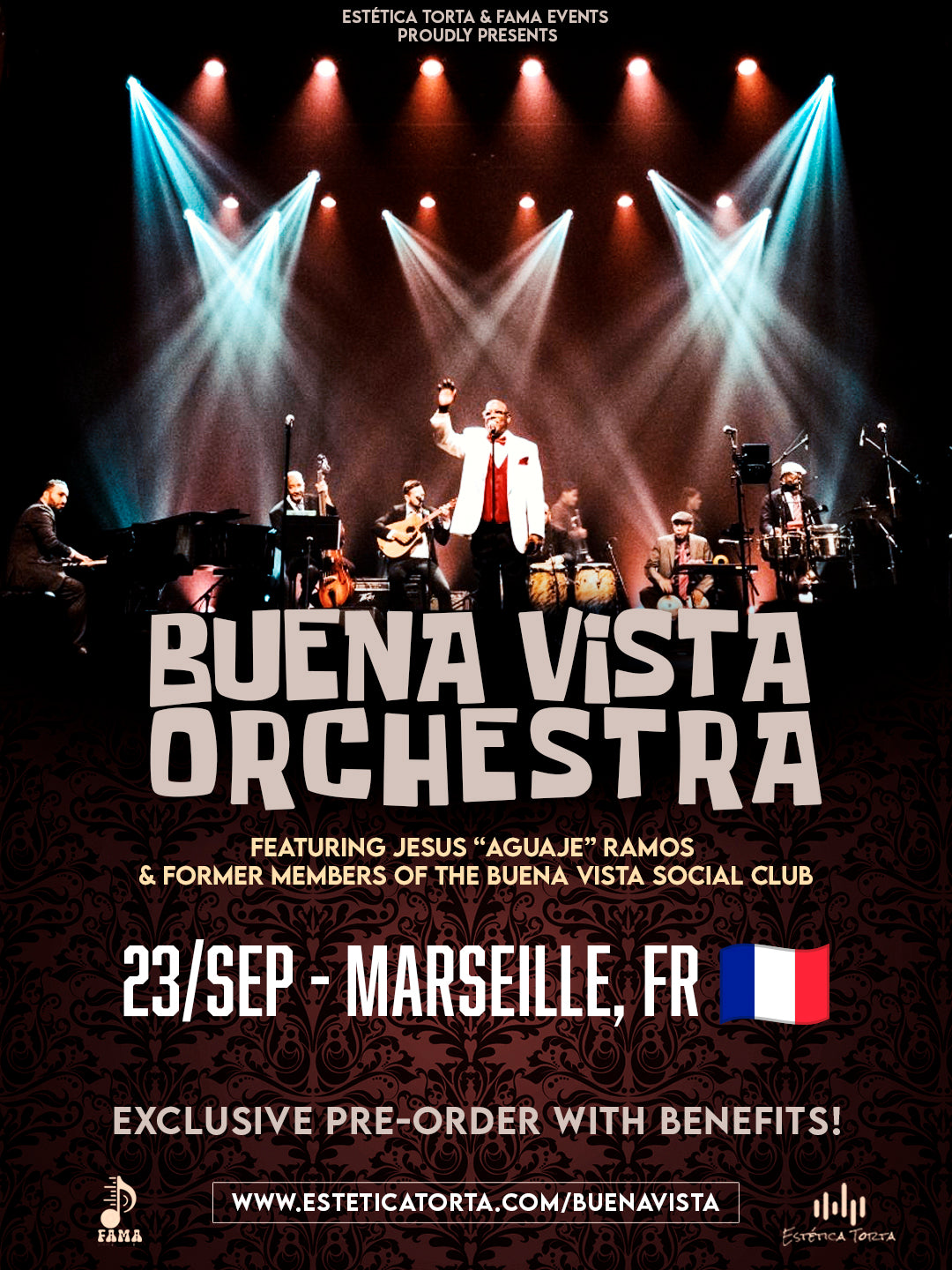 SEP/23 - BUENA VISTA ORCHESTRA - Marseille, France