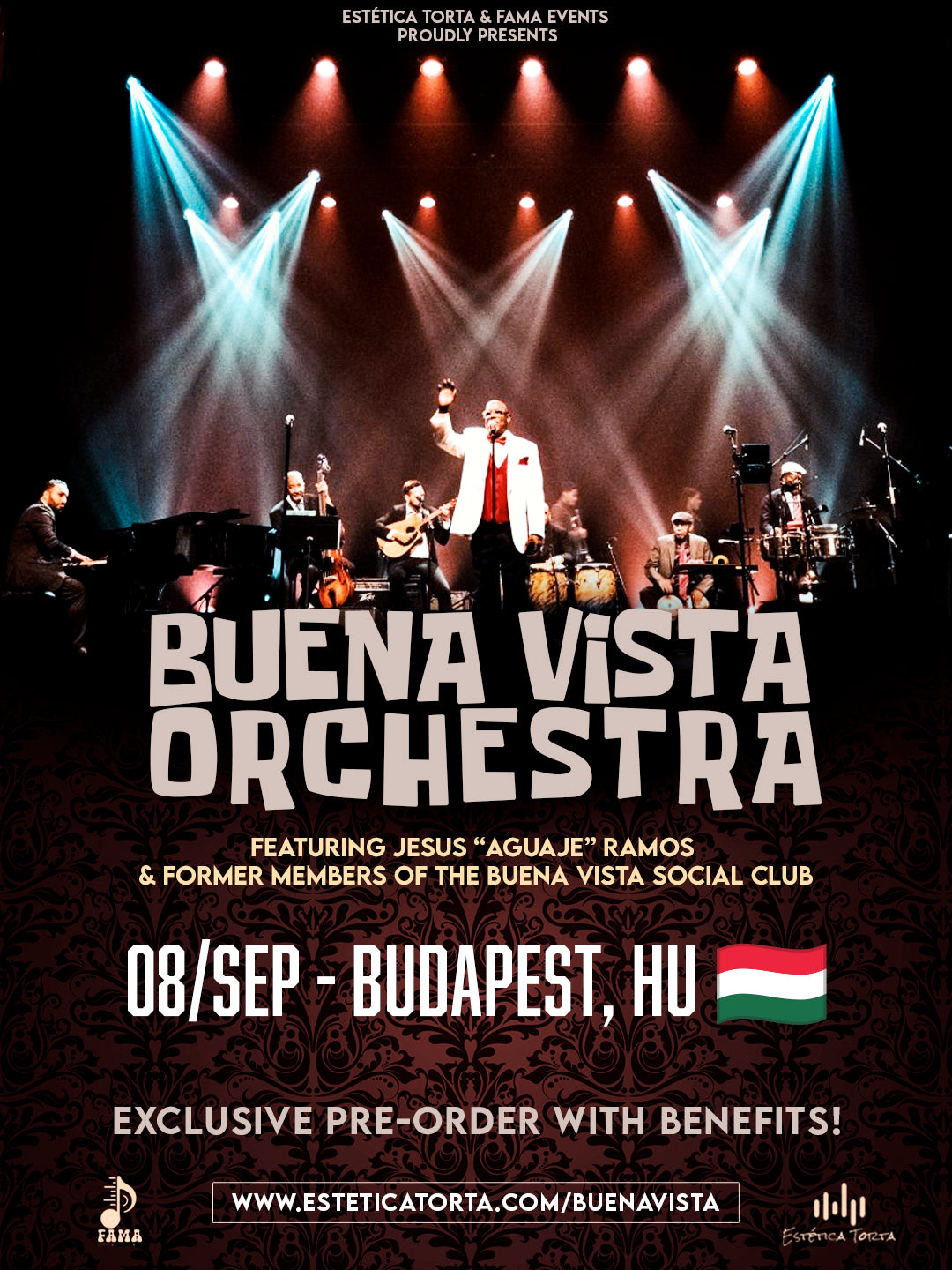 SEP/08 - BUENA VISTA ORCHESTRA - Budapest, Magyarország