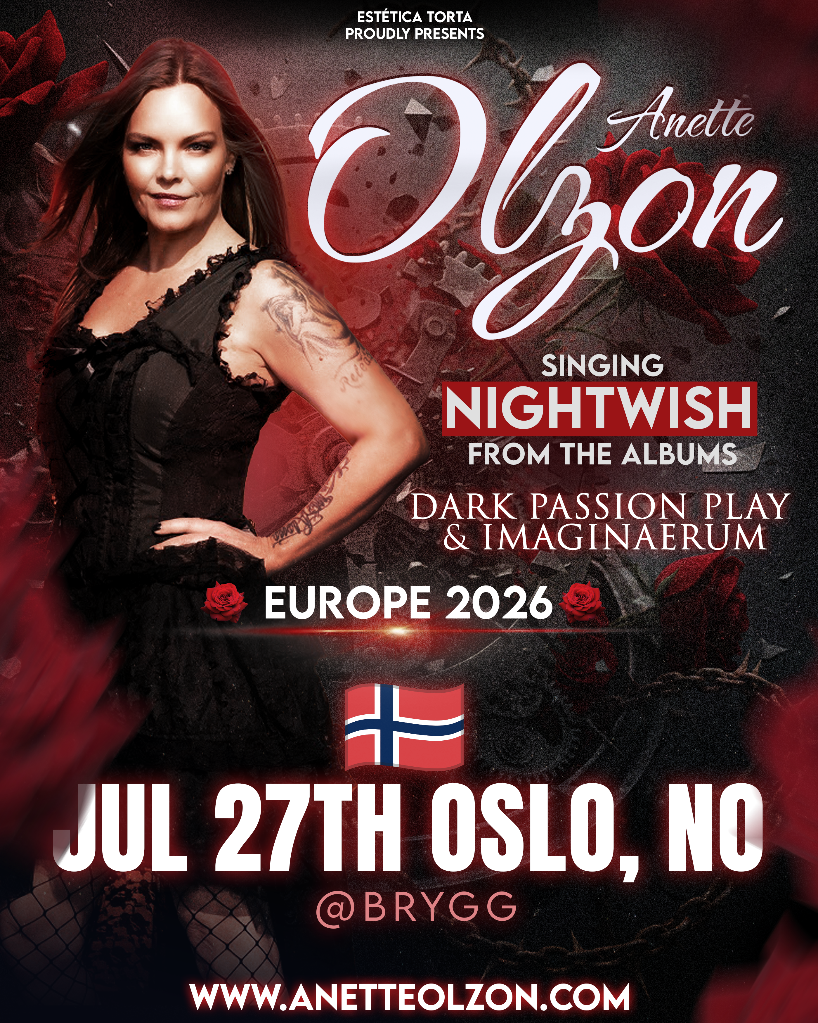 JUL/27 - ANETTE OLZON - Oslo, Norge