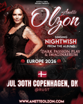 JUL/30 - ANETTE OLZON - København, Danmark