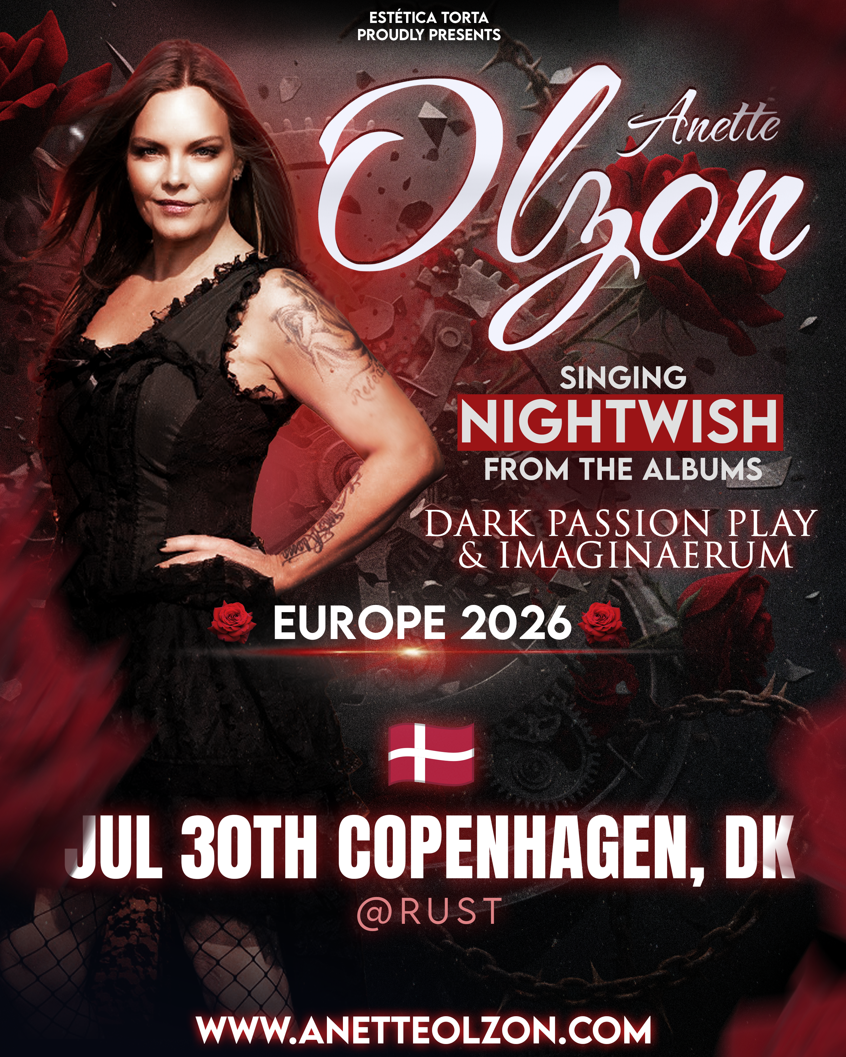 JUL/30 - ANETTE OLZON - København, Danmark