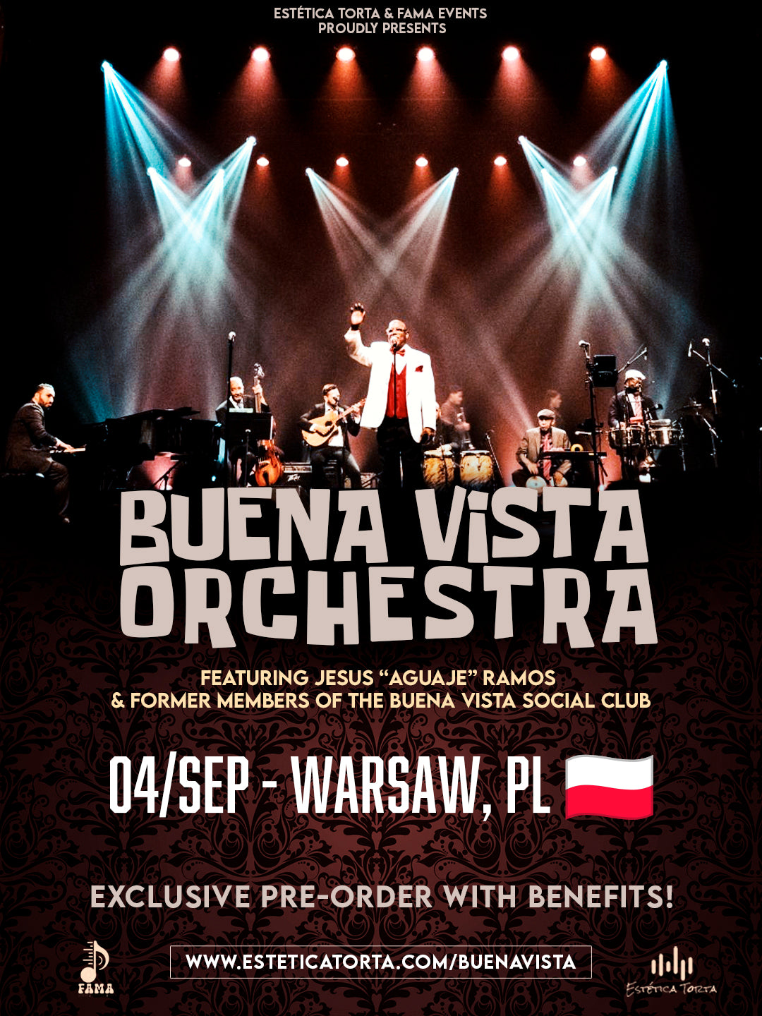 SEP/04 - BUENA VISTA ORCHESTRA - Warszawa, Polska