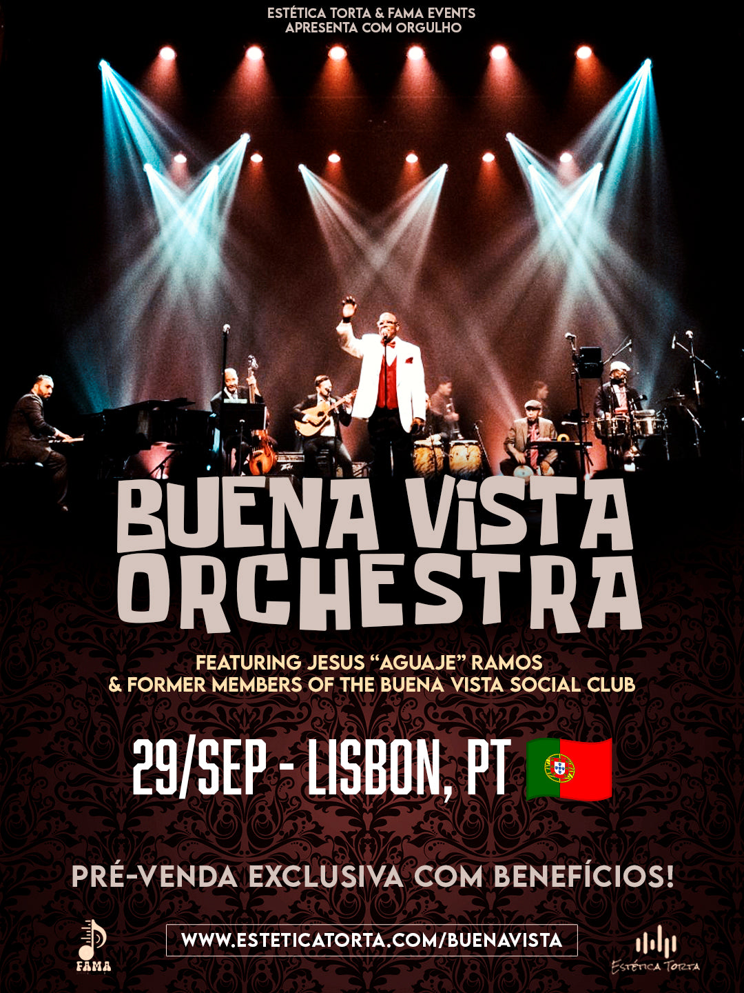 SEP/29 - BUENA VISTA ORCHESTRA - Lisboa, Portugual