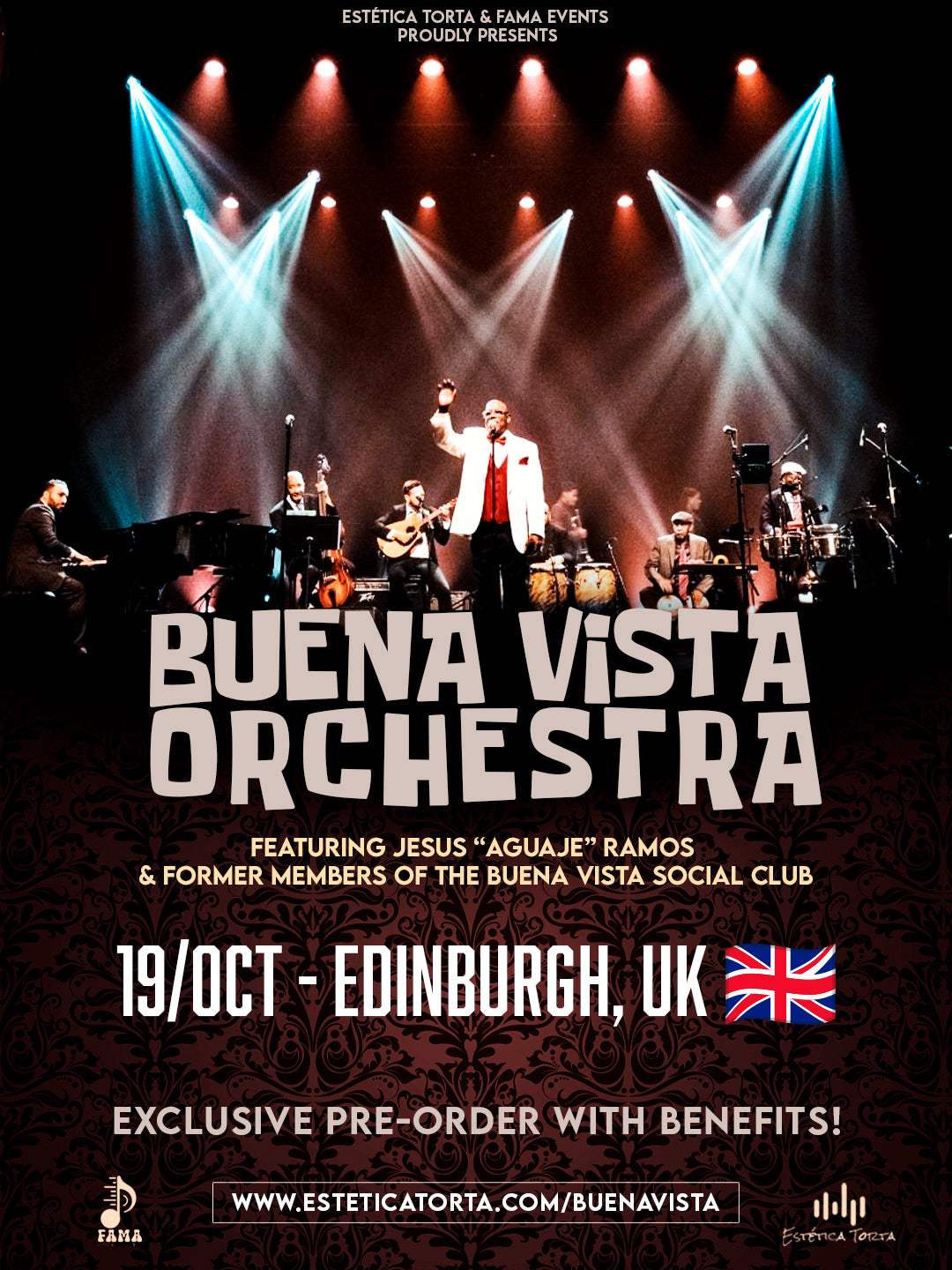 OCT/19 - BUENA VISTA ORCHESTRA - Edinburgh, United Kingdom